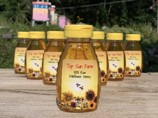 Raw Honey 1/2 pound